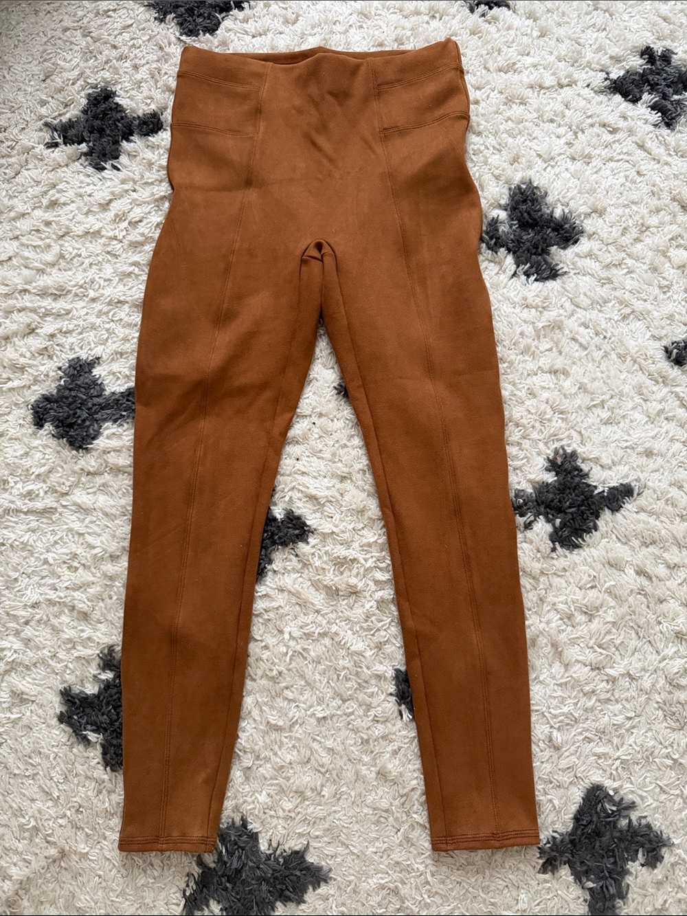Spanx suede leggings